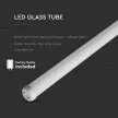 V-TAC 9W LED fénycső T8 G13 60 cm 160° 3000K - 7796