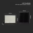 V-TAC 30W LED napelemes (SOLAR) reflektor távirányítóval 120° 4000K fekete házas  - 7830