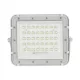 V-TAC 6W LED napelemes (SOLAR) reflektor távirányítóval 120° 6400K fehér házas  - 7839