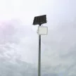 V-TAC 8W LED napelemes (SOLAR) reflektor távirányítóval 120° 6400K fehér házas  - 7841