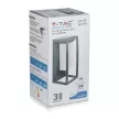 V-TAC led napelemes (solar) fali lámpa érzékelővel 2W SAMSUNG chip 3000K - 784