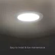V-TAC Süllyeszthető kör alakú MINI LED panel 3W 3000K - 7855