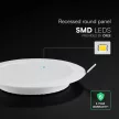 V-TAC Süllyeszthető kör alakú MINI LED panel 6W CCT 3in1 (Cree Chip) - 78586