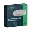 V-TAC Falon kívüli kör alakú LED panel 24W 4000K - 7880