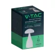 V-TAC 1W LED Tölthető Asztali lámpa - 1800mAh - fehér - 7896