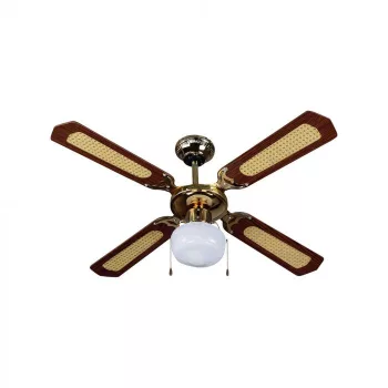   V-TAC 50W Mennyezeti ventilátor 1xE27 foglalattal 4db lapáttal - 7914