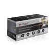 V-TAC 60W Mennyezeti ventilátor 2xE27 foglalattal RF vezérléssel 5db lapáttal - 7916