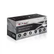 V-TAC 60W Mennyezeti ventilátor 2xE27 foglalattal távirányítóval RF vezérléssel 4db lapáttal - 7918