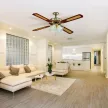V-TAC 55W Mennyezeti ventilátor 4xE27 foglalattal 4db lapáttal - 7921