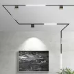 V-TAC 5x2W LED Mágneses sínes lámpa IP20 24V 3000K - fekete - 7962