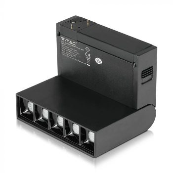   V-TAC 5x2W LED Mágneses sínes lámpa IP20 24V 4000K - fekete - 7963