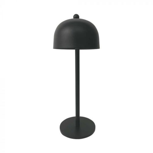 V-TAC 3W LED Tölthető Asztali lámpa - 1800mAh - fekete - 7985
