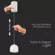 V-TAC LED Függeszték lámpa 8.5W Érintő kapcsolóval - fehér - 3000K - 7996
