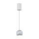 V-TAC LED Függeszték lámpa 8.5W Érintő kapcsolóval - fehér  - 3000K - 8002