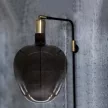 V-TAC Fekete LED izzó filament COG E27 4W Nagy gömb - 8064