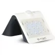 V-TAC LED Napelemes (Solar) fali lámpa 1,5W 4000K - 8276