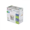 V-TAC LED fali lámpatest 5W fehér 4000K - IP65 - 8281