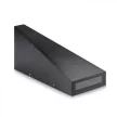 V-TAC LED fali lámpatest 6W fekete 3000K - IP65 - 8297