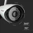 V-TAC SMART 1080P vezeték nélküli NVR kamera, teljes szett IP 20 - 8400