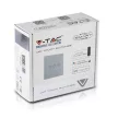 V-TAC SMART WIFI-s Érintős 1 gombos kapcsoló fekete - 8423