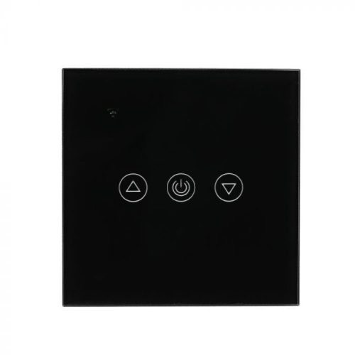 V-TAC SMART HOME WIFI-s érintős fényerőszabályzó fekete - 8432