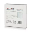 V-TAC Vezeték nélküli villanykapcsoló, 3 kapcsolóval, IP54 - 8462