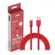 V-TAC 1M Micro USB kábel piros - rubin széria - 8497