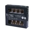 V-TAC LED Napelemes Fényfüzér 2 méter 10x1W IP44 3000K - 8559