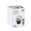 V-TAC TALAJLÁMPA MR16-GU5.3 FOGLALATTAL 12V IP67 3 irányú - 8566