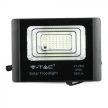 V-TAC 12W LED napelemes (SOLAR) reflektor távirányítóval 120° 4000K fekete házas  - 8573