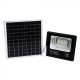 V-TAC 20W LED napelemes (SOLAR) reflektor távirányítóval 120° 4000K fekete házas  - 8575