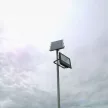 V-TAC 40W LED napelemes (SOLAR) reflektor távirányítóval 120° 4000K fekete házas  - 8577
