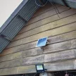 V-TAC 40W LED napelemes (SOLAR) reflektor távirányítóval 120° 4000K fekete házas  - 8577