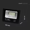 V-TAC 40W LED napelemes (SOLAR) reflektor távirányítóval 120° 4000K fekete házas  - 8577