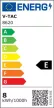 V-TAC 8W LED Fali lámpa IP54 fekete 4000K - 8620