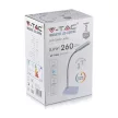 V-TAC LED 3.6W Asztali lámpa, fehér 3000K - 8671