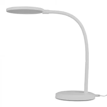 V-TAC LED 7W Asztali lámpa, fehér dimmelhető 3000K - 8673