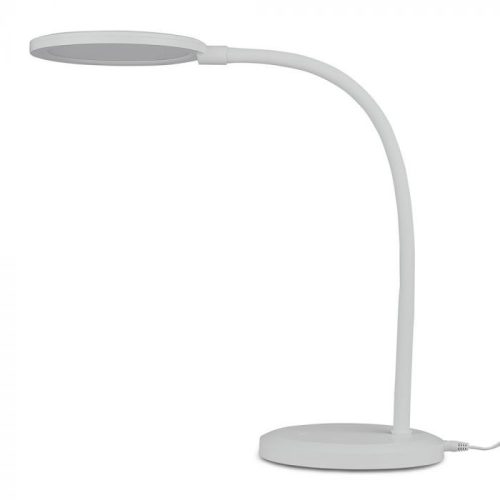 V-TAC LED 7W Asztali lámpa, fehér dimmelhető 3000K - 8673