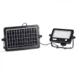 V-TAC 10W LED napelemes (SOLAR) reflektor USB aljzattal 90° 4000K fekete házas  - 8674