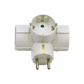 V-TAC 3-as Hálózati T-elosztó - 8790