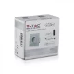 V-TAC Smart WIFI-s csatlakozóaljzat - fekete - 8797
