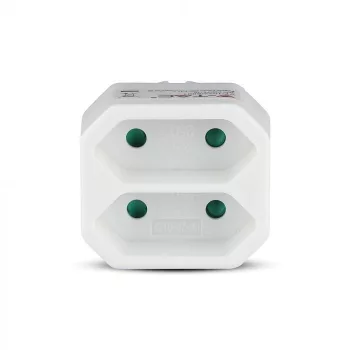 V-TAC Földeletlen 2-es hálózati elosztó - 8801