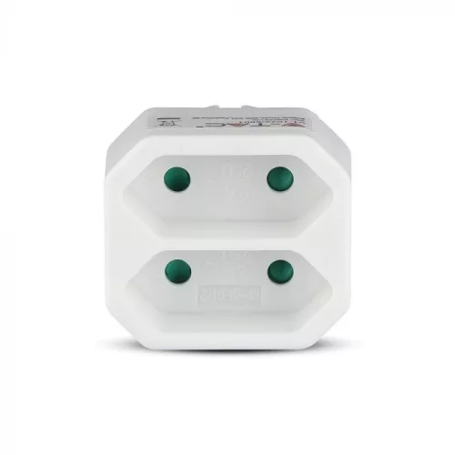 V-TAC Földeletlen 2-es hálózati elosztó - 8801