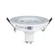 V-TAC LED spotlámpa  csomag (3 db  + 3 db fehér keret) GU10 Spot MR16 5W 110° 6400K spot - 8883