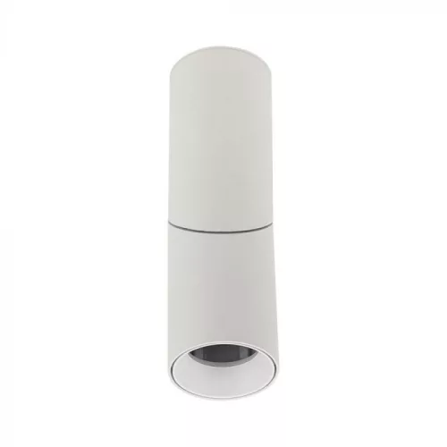 V-TAC Fehér falon kívüli kör alakú GU10 spot keret - 8946