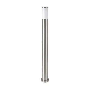   V-TAC E27 Kerti állólámpa, kör szatén nikkel 1100 mm IP44 - 8962