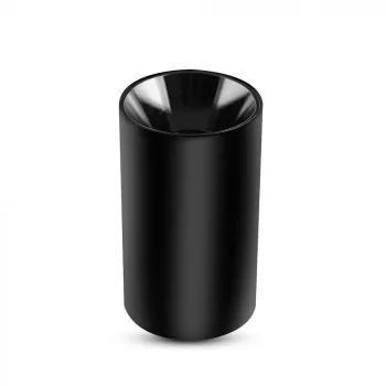   V-TAC Led GU10 Spot Falon kívüli keret kör forma - fekete - 8999