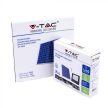 V-TAC 20W LED napelemes (SOLAR) reflektor távirányítóval 120° 6000K fekete házas  - 94010