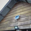 V-TAC 35W LED napelemes (SOLAR) reflektor távirányítóval 120° 6000K fekete házas  - 94012