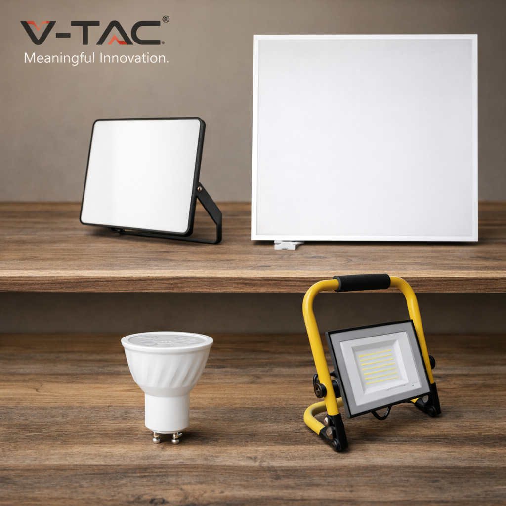 Modern világítás minden igényre – 4 praktikus V-TAC megoldás egy helyen